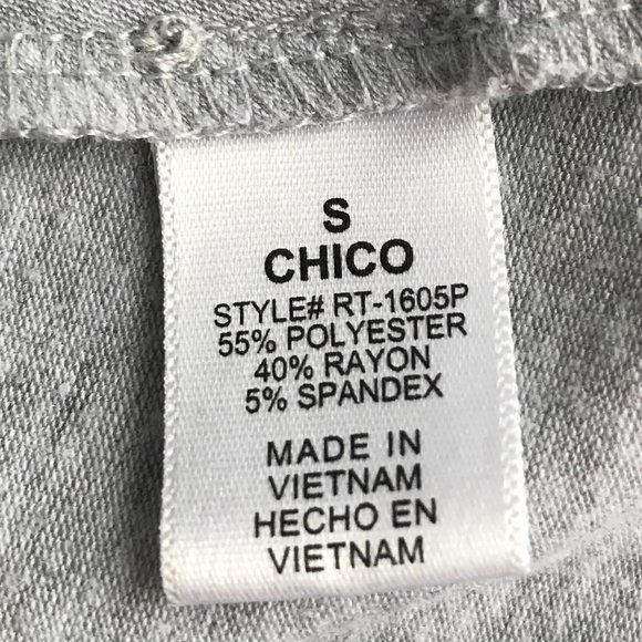 Zenana Premium Grey Stretch V-neck Pocket Tunic - Picture 8 of 9